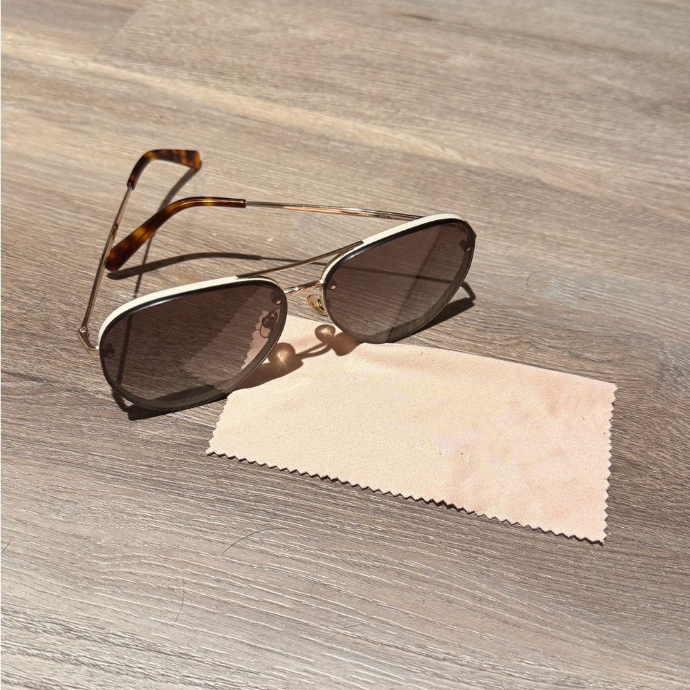 Rebecca Minkoff Gold Gloria 2 Sunglasses - Picture 2 of 11